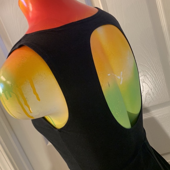 PINK VICTORIA’s SECRET Little Black Peek a Boo Dress. - Picture 9 of 11